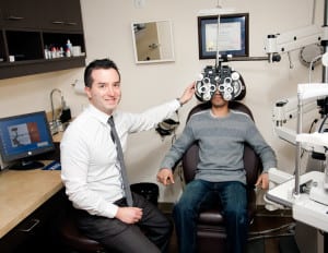 Comprehensive eye exams